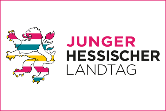 bunter Löwe mit Schriftzug