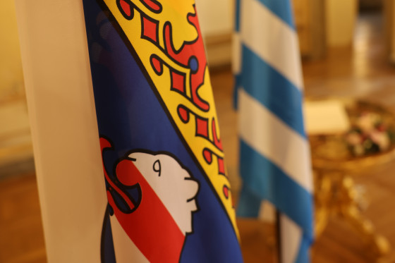 Fahnen Hessen Griechenland